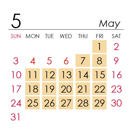 5月