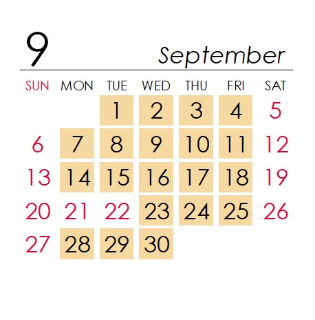 9月