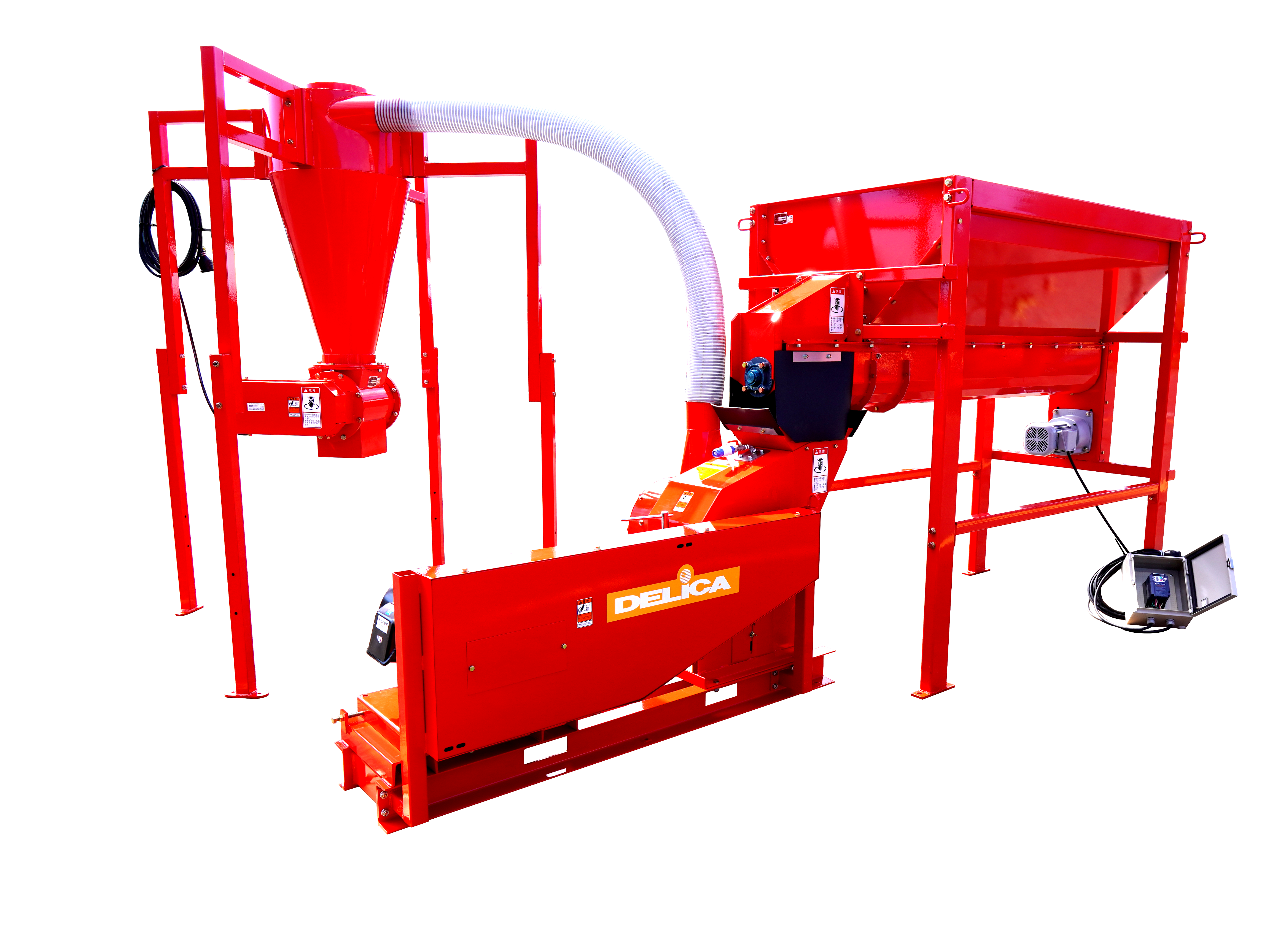 もみがら粉砕機 - 株式会社デリカ
