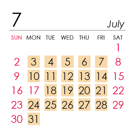 7月
