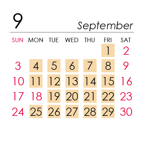 9月
